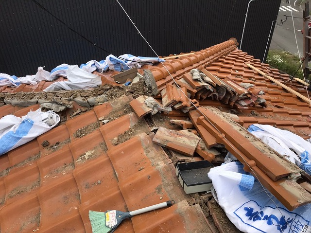 棟の解体撤去